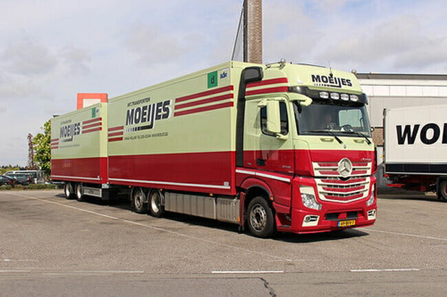 【予約】10-12月以降発売予定Moeijes メルセデスベンツアクトロス Giga Space Combi トラック /WSI  建設機械模型 工事車両 1/50 ミニチュア