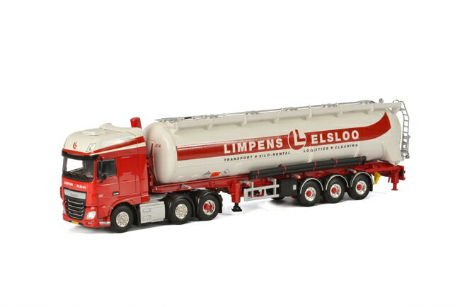 Limpens DAF XF SSC バルクトレーラー Kipper 3軸 トラック /WSI  建設機械模型 工事車両 1/50 ミニチュア