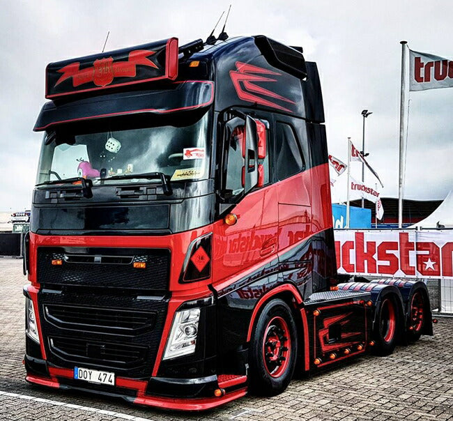 【予約】10-12月以降発売予定Jimmy Rosenqvist Volvo FH4 Globetrotter XL トラックトラクタヘッド /WSI  建設機械模型 工事車両 1/50 ミニチュア