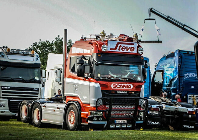 【予約】10-12月以降発売予定Vamitra Scania R Streamline Highline トラックトラクタヘッド /WSI  建設機械模型 工事車両 1/50 ミニチュア