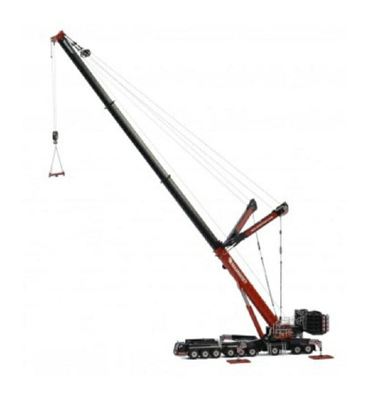 マムート特注MAMMOET Liebherr LTM1750-9.1 telescopic craneモバイルクレーン WSI 1/50 建設機械 模型ミニカー  はたらく車重機