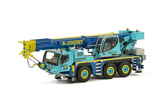 Jinert Liebherrリープヘル LTM 1050 -3.1モバイルクレーン  建設機械模型 工事車両 WSI 1/50 ミニチュア