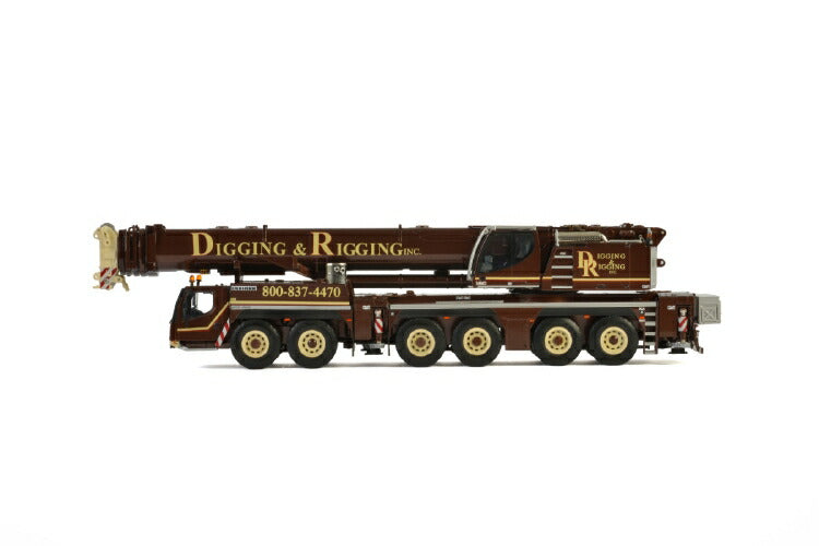 ギャラリービューアに画像をロードする, 【予約】2019年4-6月以降発売予定Digging &amp; Rigging LIEBHERRリープヘル LTM 1350 モバイルクレーン /建設機械模型 工事車両 WSI 1/50 ミニチュア
