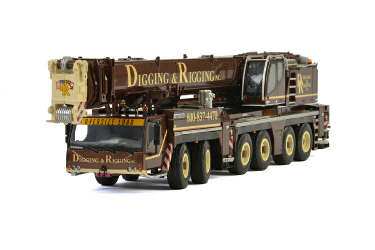 ギャラリービューアに画像をロードする, 【予約】2019年4-6月以降発売予定Digging &amp; Rigging LIEBHERRリープヘル LTM 1350 モバイルクレーン /建設機械模型 工事車両 WSI 1/50 ミニチュア
