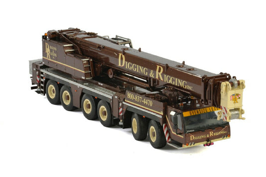 【予約】2019年4-6月以降発売予定Digging & Rigging LIEBHERRリープヘル LTM 1350 モバイルクレーン /建設機械模型 工事車両 WSI 1/50 ミニチュア