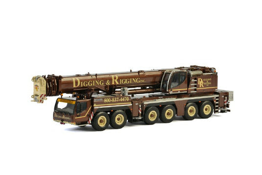 【予約】2019年4-6月以降発売予定Digging & Rigging LIEBHERRリープヘル LTM 1350 モバイルクレーン /建設機械模型 工事車両 WSI 1/50 ミニチュア