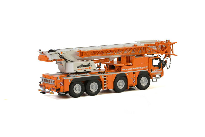 ギャラリービューアに画像をロードする, WEILAND; LIEBHERRリープヘルR LTM 1090-4.2 モバイルクレーン/WSI  1/50 建設機械模型 ミニチュア
