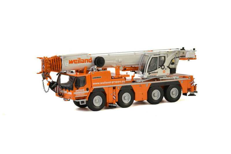 ギャラリービューアに画像をロードする, WEILAND; LIEBHERRリープヘルR LTM 1090-4.2 モバイルクレーン/WSI  1/50 建設機械模型 ミニチュア
