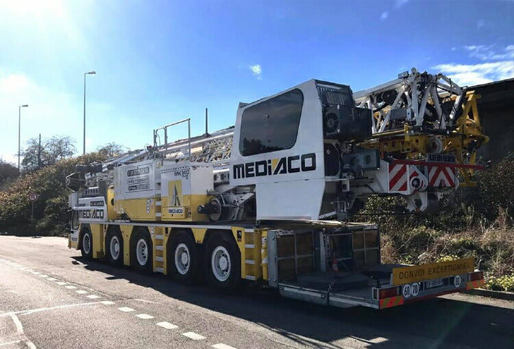 ギャラリービューアに画像をロードする, 【予約】2020年4-6月以降発売予定Mediaco LIEBHERR MK140モバイルクレーン WSI 1/50 建設機械 模型ミニカー  はたらく車重機

