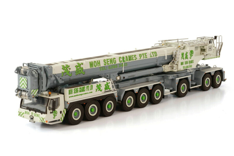 ギャラリービューアに画像をロードする, MOH SENG CRANES; LIEBHERRリープヘル LTM 1750 モバイルクレーン/WSI  1/50 建設機械模型 ミニチュア
