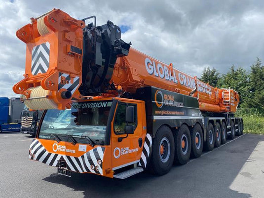 【予約】2023年3月以降発売予定Global Crane Services; LIEBHERRリープヘル LTM 1750 モバイルクレーン /建設機械模型 工事車両 WSI 1/50 ミニチュア