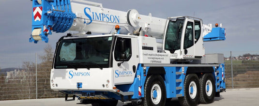 【予約】2023年3月以降発売予定Hugh Simpson LTD; LIEBHERR LTM 1050モバイルクレーン /建設機械模型 工事車両 WSI 1/50 ミニチュア