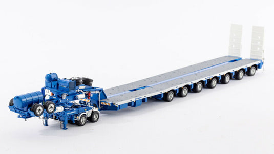 HI HAUL; 2X8 DOLLY + 7X8 STEERABLE LOWLOADER /WSI トラック トレーラー 1/50 建設機械模型 ミニチュア ミニカー