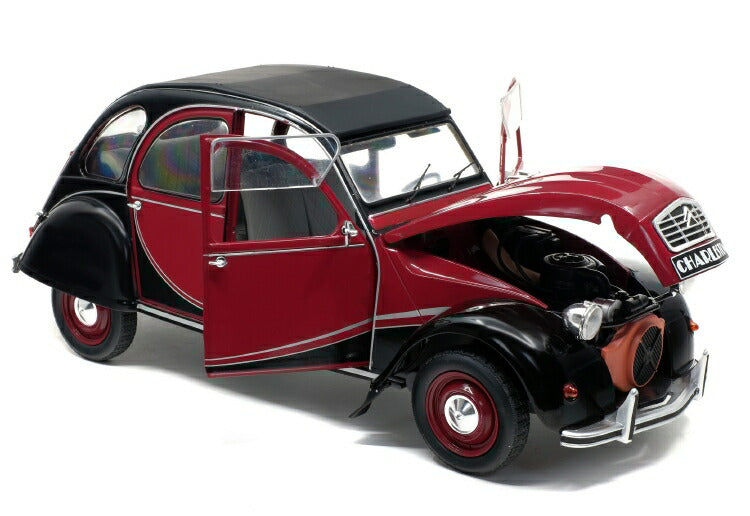 ギャラリービューアに画像をロードする, 1982 Citroen 2CV Charleston レッド/ブラック  /Zmodels 1/12 ミニカー
